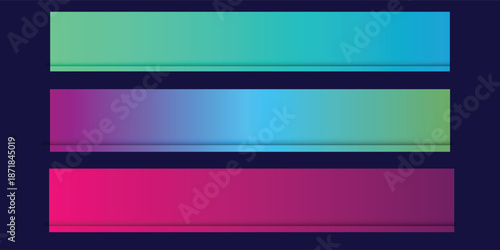 Background with colored stripes. Different shades and thicknesses. Abstract gradient background with colored curtains. Rainbow effect.