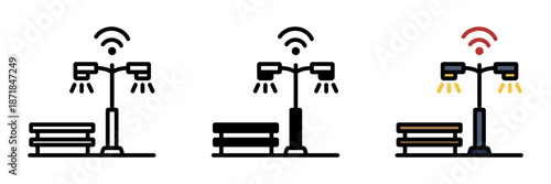 Intelligent Street Lighting is adaptive lighting technology adjusting brightness automatically to save energy and improve street safety.