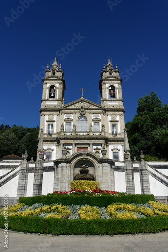 Sanctuary of Bom Jesus do Monte, a Portuguese Catholic shrine in Tenões, outside the city of Braga, in northern Portugal.