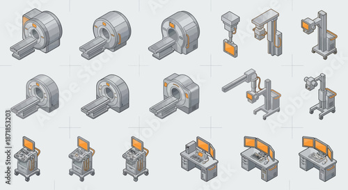 Isometric Industrial Worker: AI Monitoring, Safety Design, Leak Repair