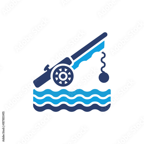 Fishing in calm waters