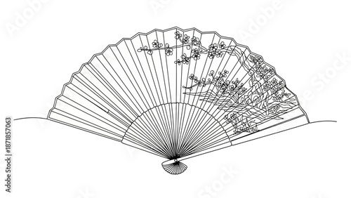 chinese traditional hand fan
