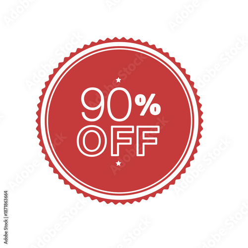 Special offer discount label with different sale percentage. 25 20 10 15 30 off with transparent background ,sale offer