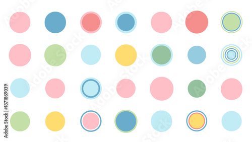 colorful easter eggs