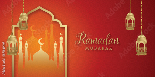 marhaban ya ramadhan illustrations sosial media post design