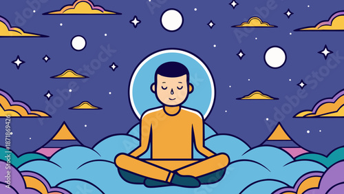 Two figures interacting with a large gear mechanism Vector