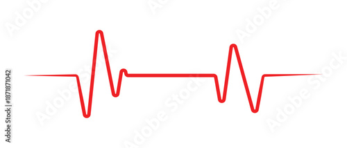 heart beat icon, life line icon, heartbeat diagram icon, heart beat on ecg icon,