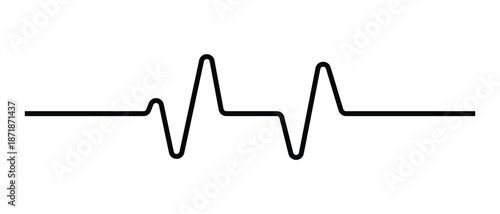 heart beat icon, life line icon, heartbeat diagram icon, heart beat on ecg icon,
