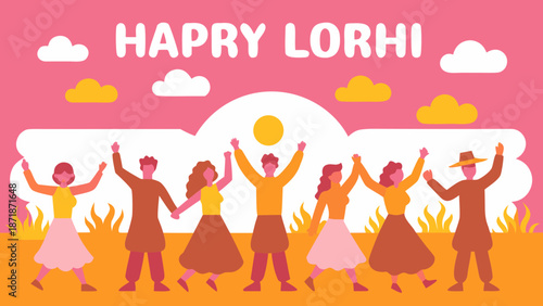 Symmetrical eye design with geometric patterns and wavy background Vector