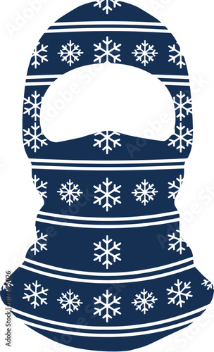 Winter Knit Balaclava Mask Icon