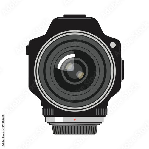 Professional Camera Illustration