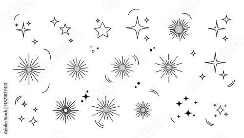 Black and white floral pattern with ink blots and winter snowflake ornaments for seamless holiday design
