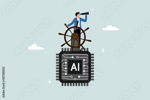 The Future of AI (Artificial Intelligence), Direction of control or innovation, governance of the use of AI Information, control of AI chips by entrepreneurs in the right direction.