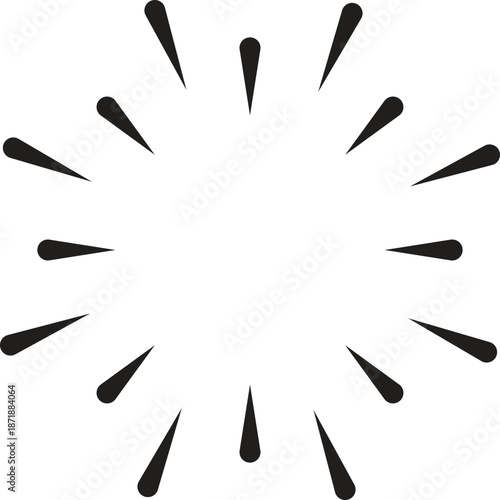 Celebration fireworks vector line icon set. Firecracker rocket, pyrotechnic explosion, festive burst symbols for New Year party.