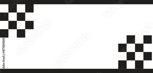 Vintage frames set isolated on white background. Decorative frame. Vector