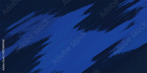 Abstract blue background with futuristic squares forming a global digital network pattern featuring a world map and binary data for a modern business technology design