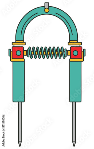 A magnetic contactor is an electrically controlled switch used for switching an electrical power circuit on transparent background