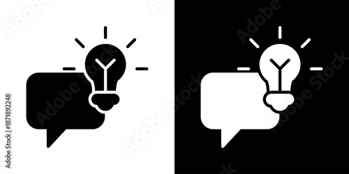 Insight Icon Sheet Black And White