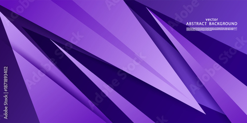Premium purple abstract background with color gradient and dynamic shadow in the background. Eps10