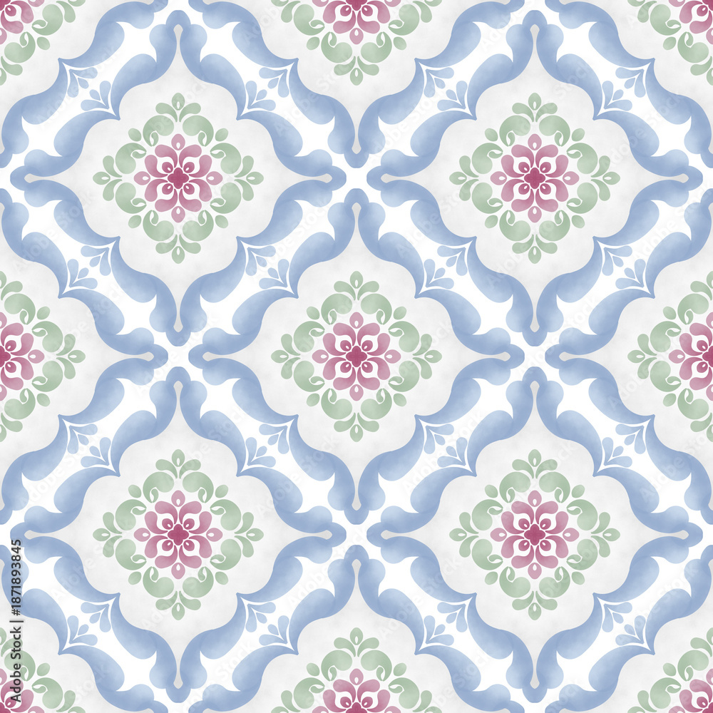 Fototapeta premium seamless floral pattern