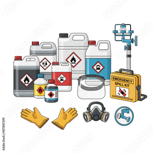 Hazardous Material Handling Equipment and Safety Supplies