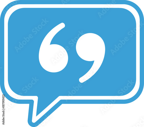 Quote frame icon set in various shapes like square, circle, and speech bubbles. Each has a unique gradient color, perfect for digital content, web design, blogs, or social media