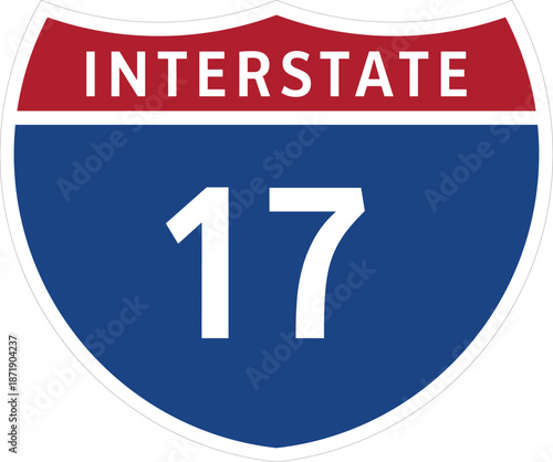 I-17, Interstate 17 Highway System Design Sign