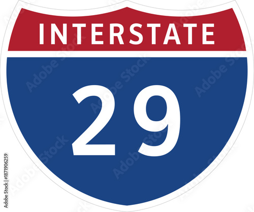 I-29, Interstate 29 Highway System Design Sign
