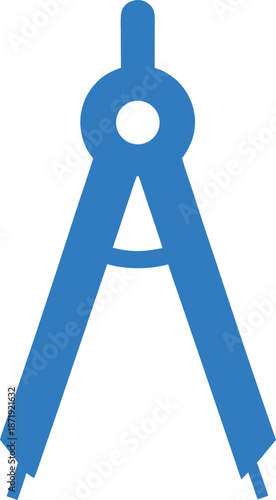 protractor vector illustration on transparent background