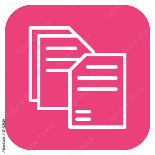 Vector Design Copy Icon Style