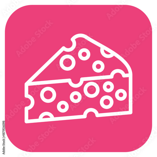 Vector Design Cheese Icon Style