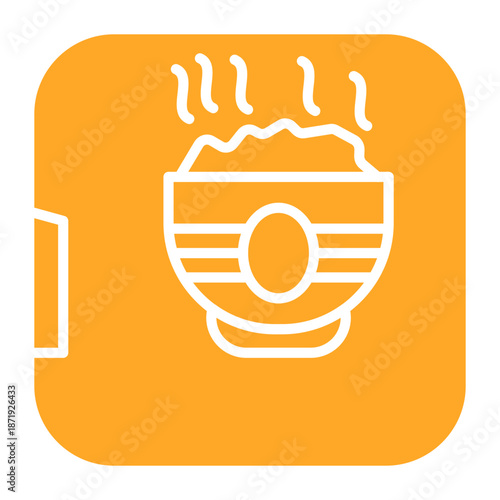 Vector Design Porridge Icon Style