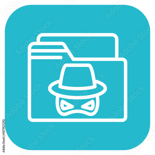 Vector Design Dark Web Icon Style