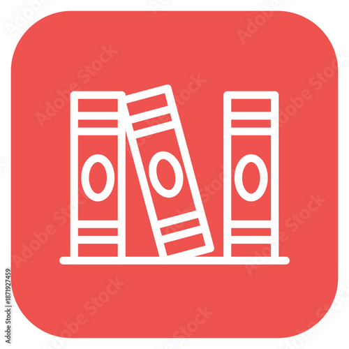 Vector Design Binders Icon Style