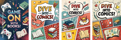 Explore graphic novels and comics at the book fair dive into stories and art