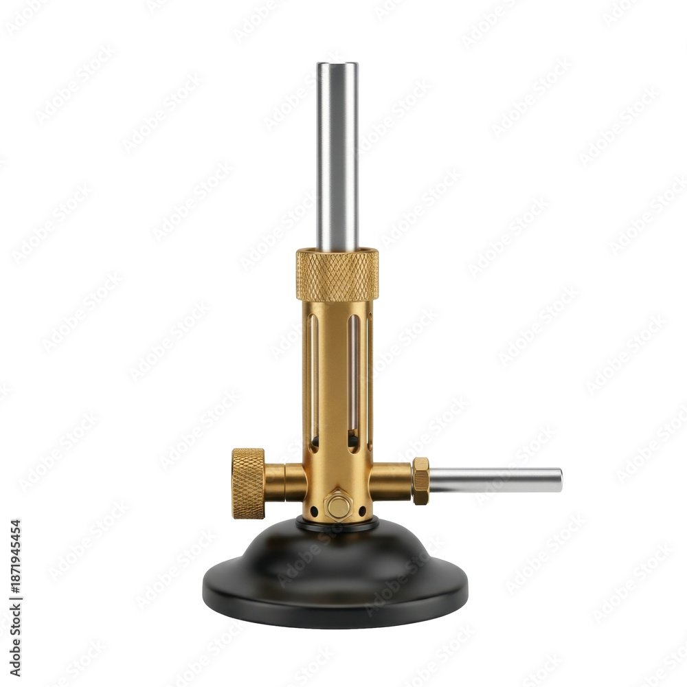 Obraz premium Bunsen burner scientific equipment