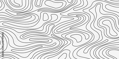 abstract wavy background. topographic contour background. contour lines background. Topographic map contour background.