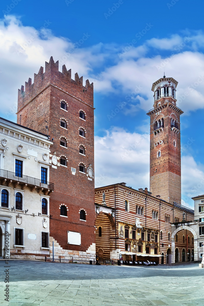 Obraz premium Palazzo del Capitanio, Verona, Italy
