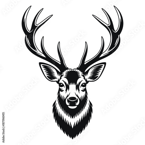 deer head silhouette