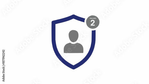 Shield Protecting a Person Icon.