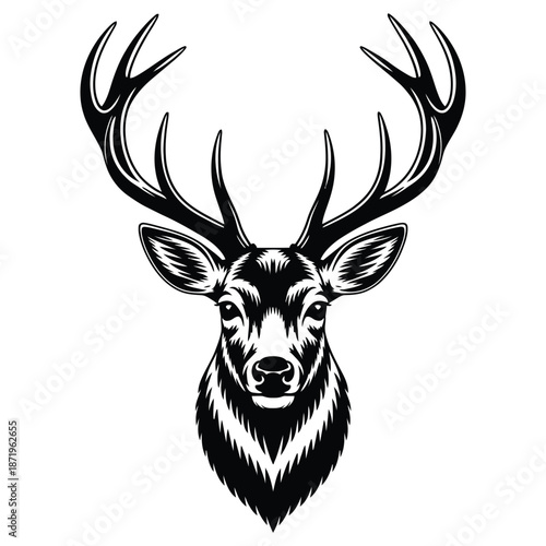 deer head silhouette
