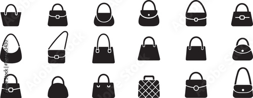 Shopping and Handbag Icons Collection