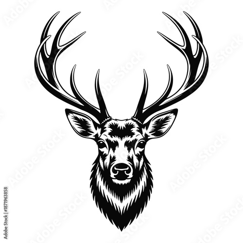 deer head silhouette