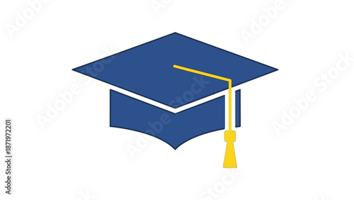 Graduation Cap Icon.