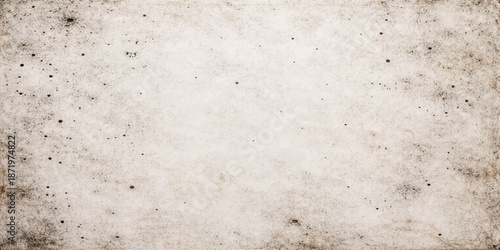 A blank vintage parchment with a stained brown grunge paper texture creates a rough aged surface and an antique pattern for an ancient retro art design