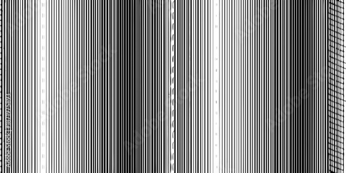 Abstract grayscale image featuring closely spaced vertical lines and textures