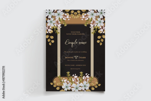 Save the date wedding invitation templates