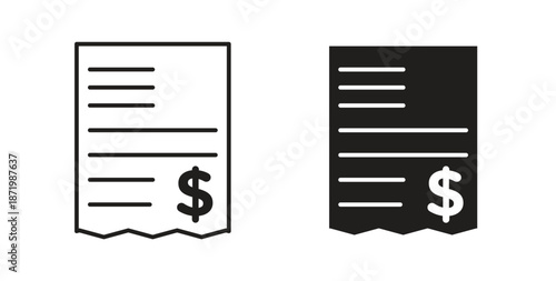 Receipt icon