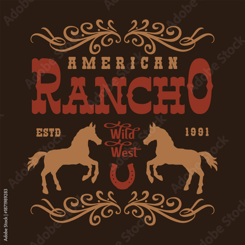 Vintage American Rancho design