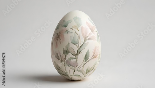 easter egg on a white background